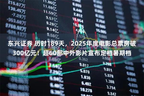 东兴证券 历时189天，2025年度电影总票房破300亿元！超60部中外影片宣布定档暑期档
